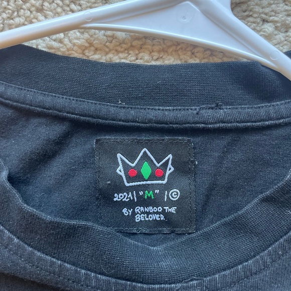 Ranboo My Beloved 2021 Merch T Shirt Black Size Medium Ranboo The Beloved - Picture 3 of 7